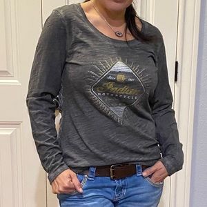 Indian Motorcycle women shirt Medium